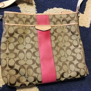 Authentic coach crossbody purse